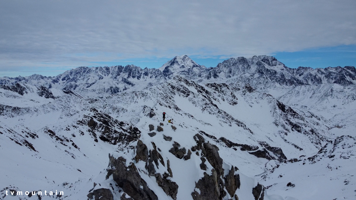 mont fourchon voie normale ski de randonnee montagne valais suisse hospice du grand saint bernard tvmountain topo 07